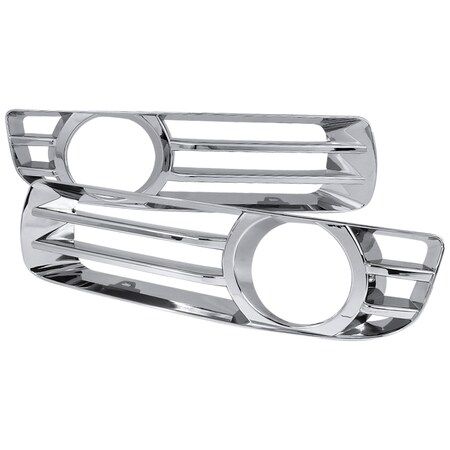 Spec-D Tuning 05-08 Chrysler 300 Fog Light Cover FLC-30005CR-GL